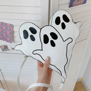 Halloween Gothic Creative Ghost Skull PU Shoulder Bags