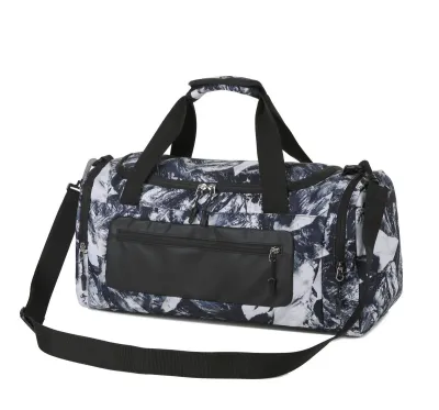 Men's Casual Oxford Duffle Bag with Dry Wet Separation Large Capacity
