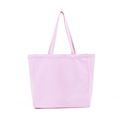 Custom Logo Multicolor Blank Hand-Held Canvas Tote Bag