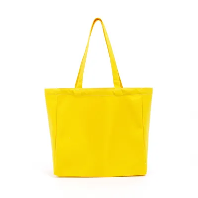 Custom Logo Multicolor Blank Hand-Held Canvas Tote Bag
