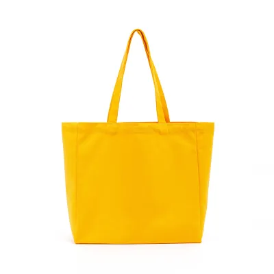 Custom Logo Multicolor Blank Hand-Held Canvas Tote Bag