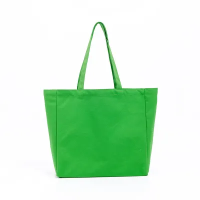 Custom Logo Multicolor Blank Hand-Held Canvas Tote Bag