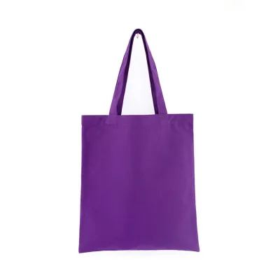 Custom Logo Blank Multicolor Eco-Friendly Cotton Portable Canvas Tote Bag