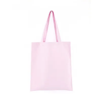 Custom Logo Blank Multicolor Eco-Friendly Cotton Portable Canvas Tote Bag