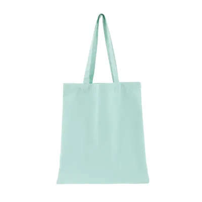 Custom Logo Blank Multicolor Eco-Friendly Cotton Portable Canvas Tote Bag