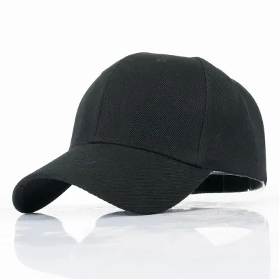 Casual Solid Color Outdoor Sunshade Acrylic Baseball Cap