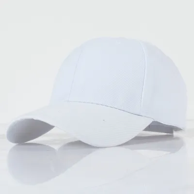 Casual Solid Color Outdoor Sunshade Acrylic Baseball Cap