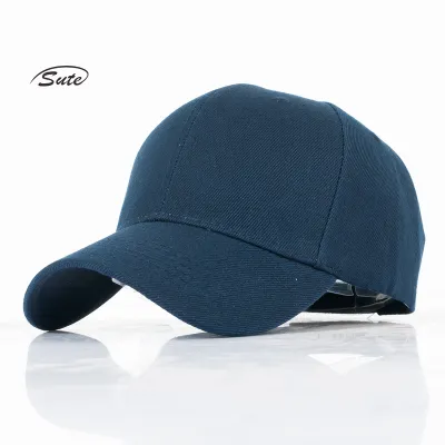 Casual Solid Color Outdoor Sunshade Acrylic Baseball Cap
