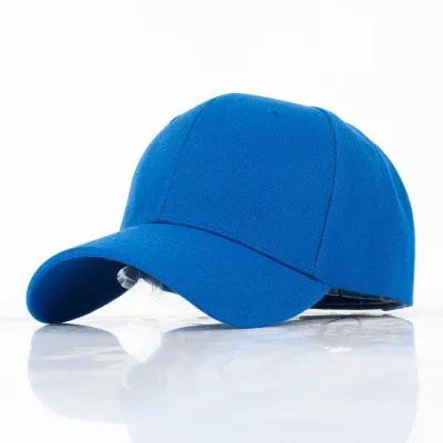 Casual Solid Color Outdoor Sunshade Acrylic Baseball Cap