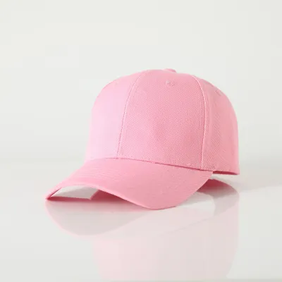 Casual Solid Acrylic Baseball Cap