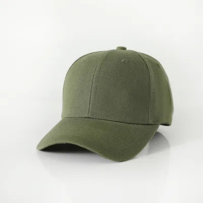 Casual Solid Acrylic Baseball Cap