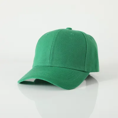 Casual Solid Acrylic Baseball Cap