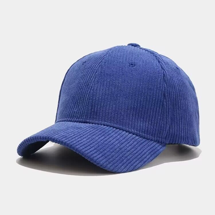 Wholesale Casual Simple Solid Color Corduroy Baseball Cap