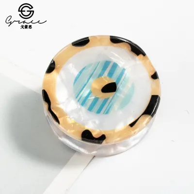 Evil Eye Printed Acetic Acid Imitation August Hair Claw