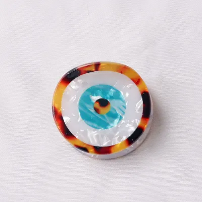 Evil Eye Printed Acetic Acid Imitation August Hair Claw
