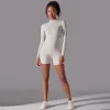 6646 Jumpsuit-White Grey