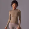 7057 Zip Coat-Cocoa