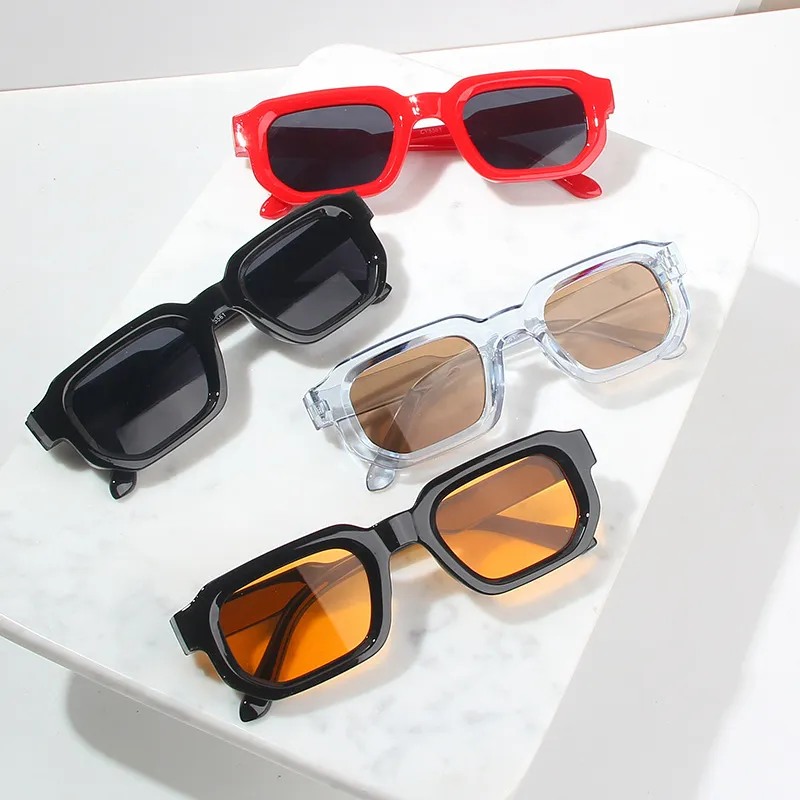 Women Simple Fashion Small Square Sunglasses