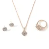 Rose Gold Three-Piece Set