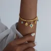 E075-Gold Bracelet -17 5Cm