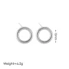 Steel Stud Earrings