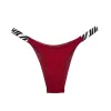Burgundy-Zebra Band-Triangle Version