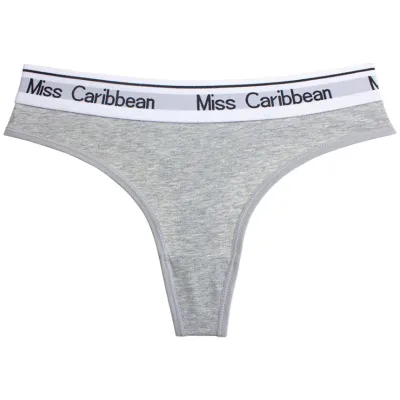 Women Fashion Sexy Letters Seamless Cotton Panties