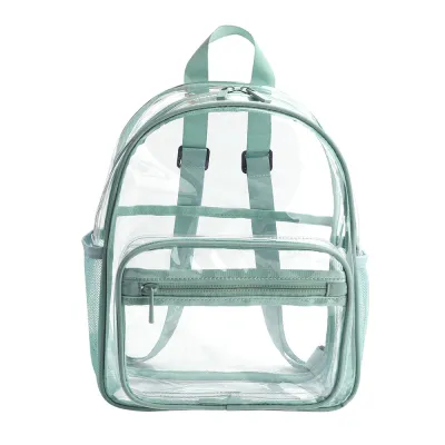 Fashionable Large Capacity Waterproof Simple PVC Clear Backpack