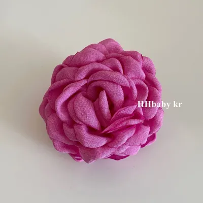 Women Simple Three-Dimensional Rose Hair Claws