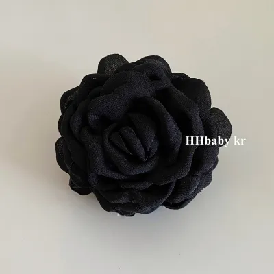 Women Simple Three-Dimensional Rose Hair Claws