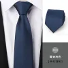 8Cm Navy Blue Solid Color Hand