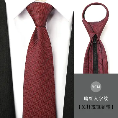 Men Simple Fashion Stripe Tie