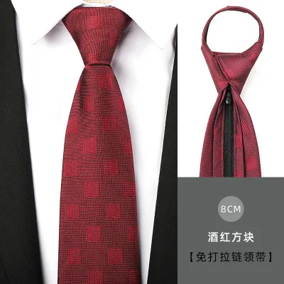Men Simple Fashion Stripe Tie