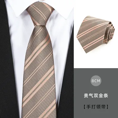 Men Simple Fashion Stripe Tie