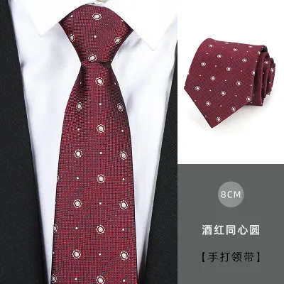 Men Simple Fashion Stripe Tie