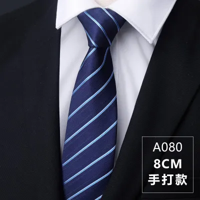Men Simple Fashion Stripe Tie