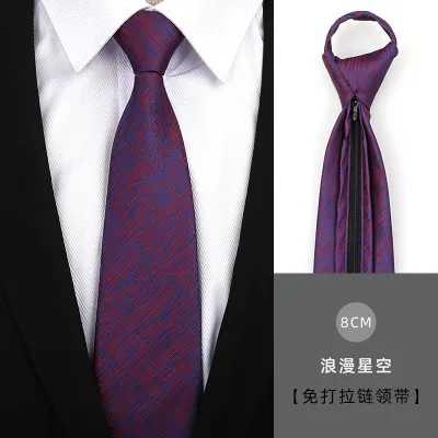 Men Simple Fashion Stripe Tie