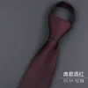 8Cm Elegant Burgundy Hot Zipper