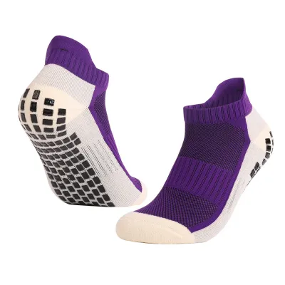 Unisex Color Matching Anti-Slip Thickening Towel Bottom Sport Ankle Socks