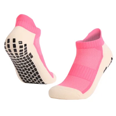 Unisex Color Matching Anti-Slip Thickening Towel Bottom Sport Ankle Socks