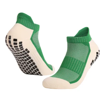Unisex Color Matching Anti-Slip Thickening Towel Bottom Sport Ankle Socks