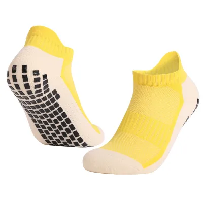 Unisex Color Matching Anti-Slip Thickening Towel Bottom Sport Ankle Socks