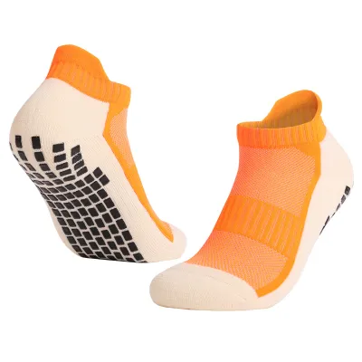 Unisex Color Matching Anti-Slip Thickening Towel Bottom Sport Ankle Socks