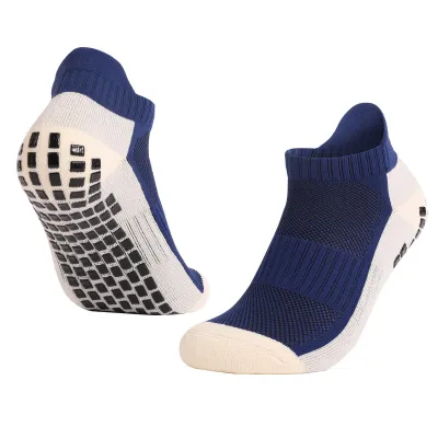 Unisex Color Matching Anti-Slip Thickening Towel Bottom Sport Ankle Socks