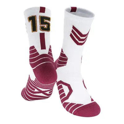 Unisex Thick Towel Bottom Sport Mid-Calf Socks for Men