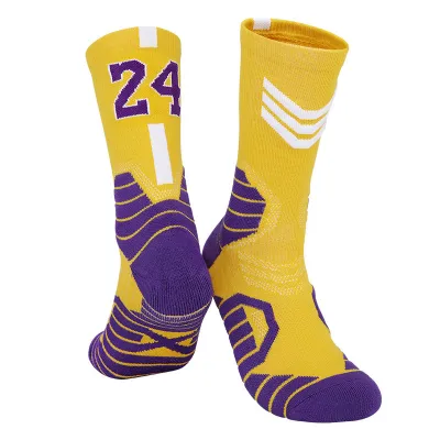 Unisex Thick Towel Bottom Sport Mid-Calf Socks for Men