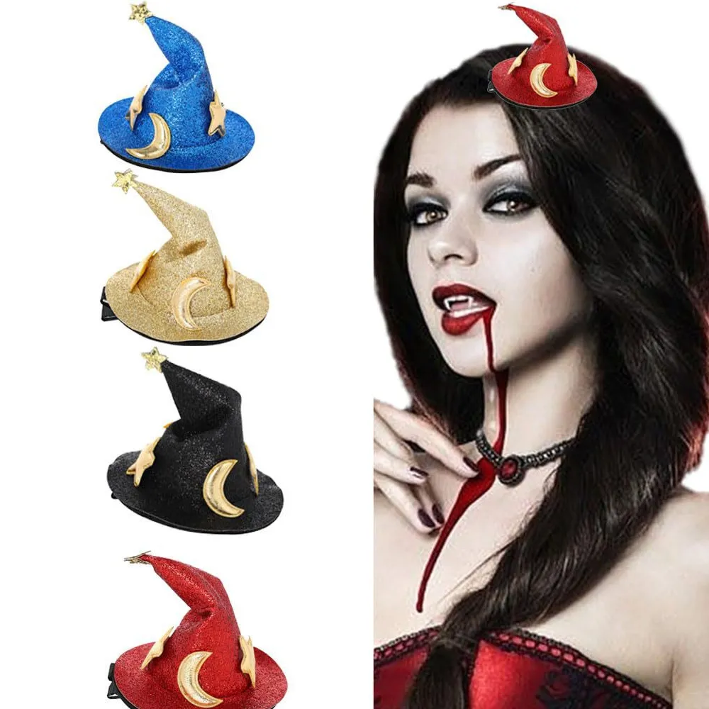 Halloween Party Decoration Hat Hairpin Makeup Props