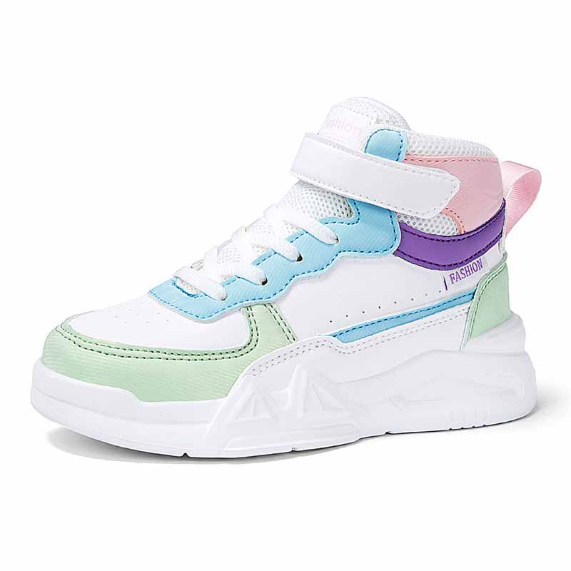 【COLOR iN ID】Tona Velcro Shoes Wholesale Kids Unisex Fashion Casual Solid Color Round-Toe