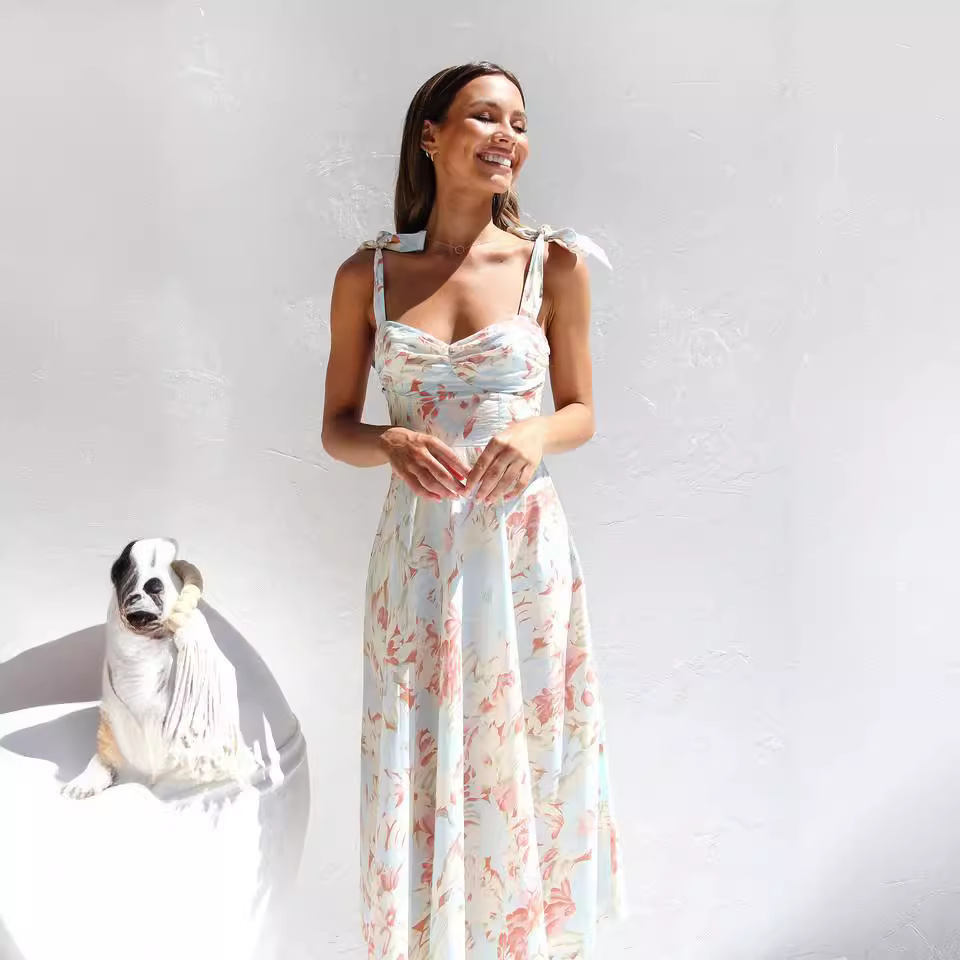 【新品未使用】Dahlia Belted Dress S NEW FREE PEOPLE Sz XS DAHLIA EMBROIDERED MAXI DRESS IN BLACK