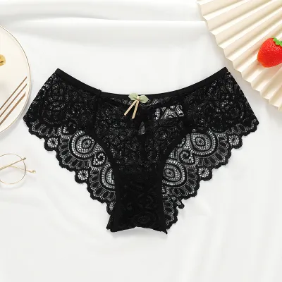 Women Sexy Lace Perspective Panties